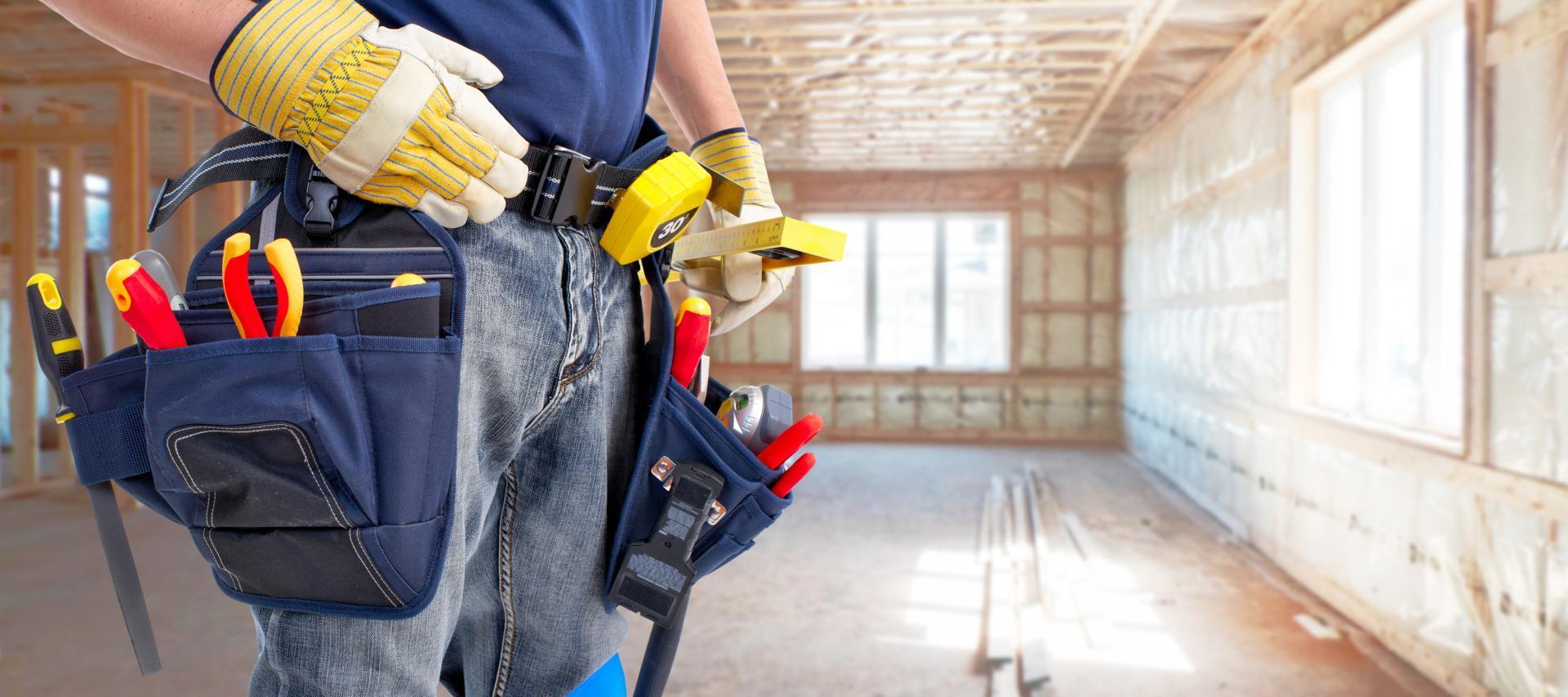 Commercial construction site electrical work